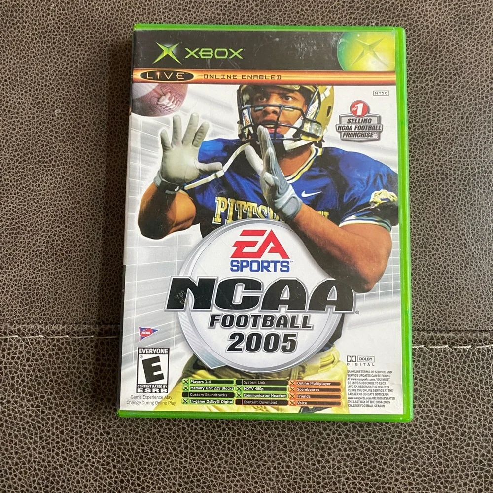 NCAA Football 2005 / Top Spin Combo (Microsoft Xbox, 2004)